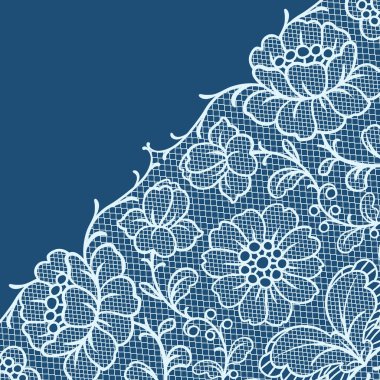 Çiçekli Dantel süs arka plan. Vintage moda Tekstil.