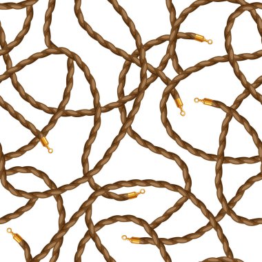 İp kolye ile Seamless modeli. Güzel değerli takı.