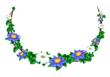 Vahşi yaklaşık dalları çerçeve bükülmüş. Orman üzüm bitkiler. Odunsu doğal tropikal yağmur ormanları.