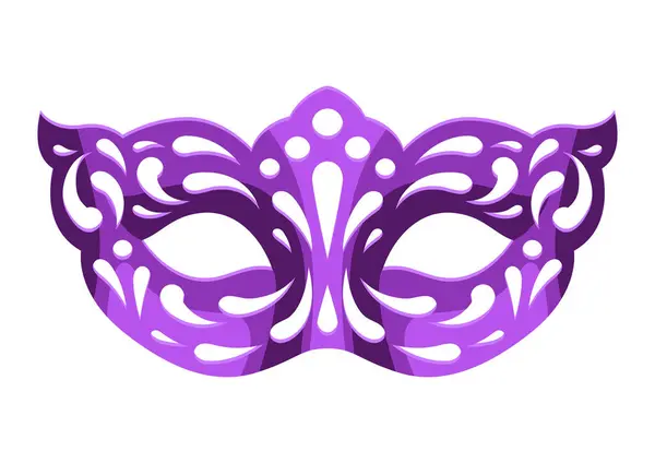 Mardi Gras karnaval maskesi. Geleneksel bayram veya festival için resim.