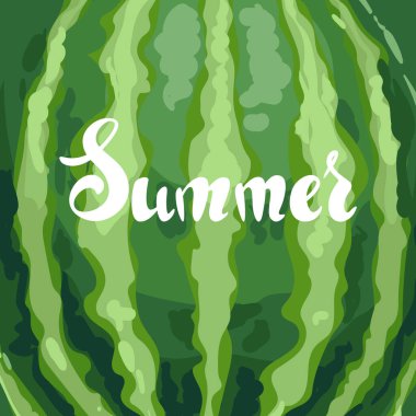 Karpuz çizgili doku arka planı. Dekoratif bir yaz meyvesi.