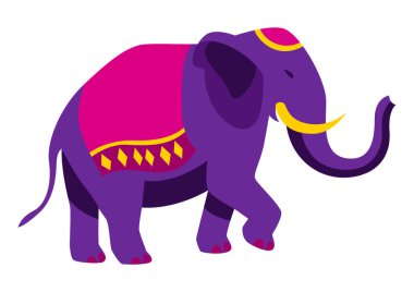 Diwali filinin tasviri. Deepavali ya da Dipavali Işık Festivali. Geleneksel sembolün Hint bayramı görüntüsü.