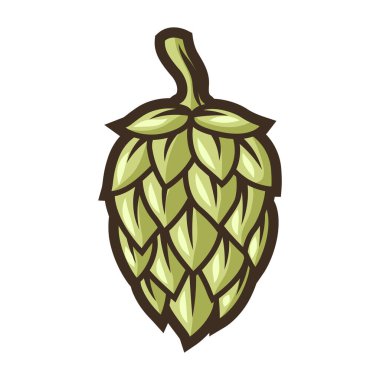 Zıplamanın yansıması. Kabartma el çizimi tarzında bir nesne. Bira festivali veya Ekim Festivali için eski dekoratif öğeler.