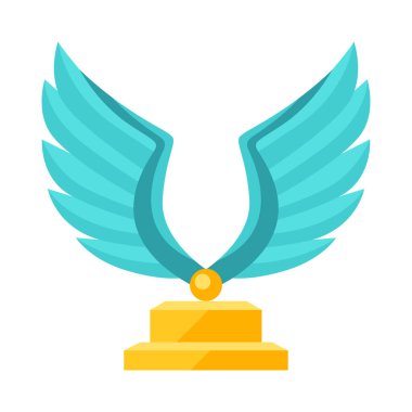 Altın ödülün resmi. Spor veya kurumsal yarışmalar için ödül veya ödül.