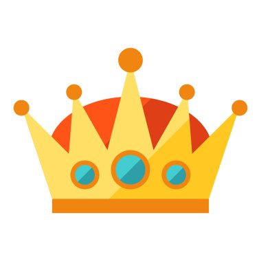 Altın tacın resmi. Spor veya kurumsal yarışmalar için ödül veya ödül.