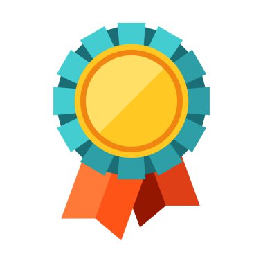 Altın madalyanın resmi. Spor veya kurumsal yarışmalar için ödül veya ödül.