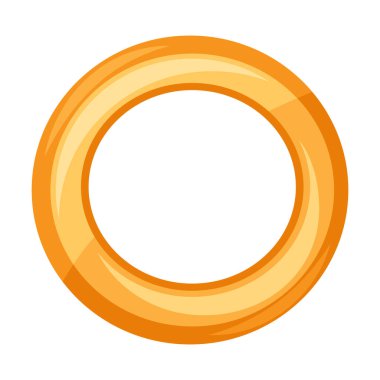 Resim çerçevesinin stilize edilmiş illüstrasyonu. Tasarım ve dekorasyon için görüntü. Soyut biçimdeki nesne veya simge.