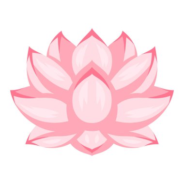 Nilüfer çiçeğinin resmi. Su zambağı dekoratif görüntüsü.