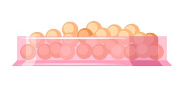 Yüzü kızarmıştı. Makyaj malzemesi. Güzellik ve moda soyut görüntüsü.