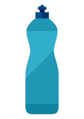 Deterjan tasviri. Temizlik malzemesi. Hizmet, tasarım ve reklam için resim.