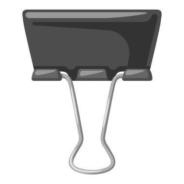 Kağıt cilt atacının tasviri. Ofis malzemesi, okul ve iş için aksesuar. Tasarım ve şablon için biçimlendirilmiş kırtasiye.