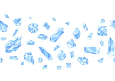 Kristalli ya da kristal mineralli kusursuz desen. Mücevherler ya da yarı değerli taşlar..