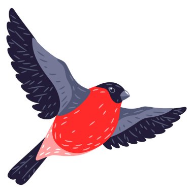 Güzel bir kış kuşu ispinozu resmi. Mevsimlik görüntü. Tatil tasarımı.