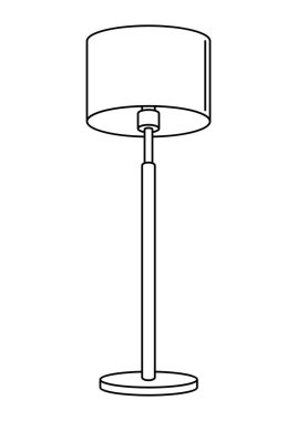 Lambanın yansıması. Elektrikli ışıklandırma ekipmanları. Sanayi ya da iş imajı. Web sayfası ve mağaza simgesi.