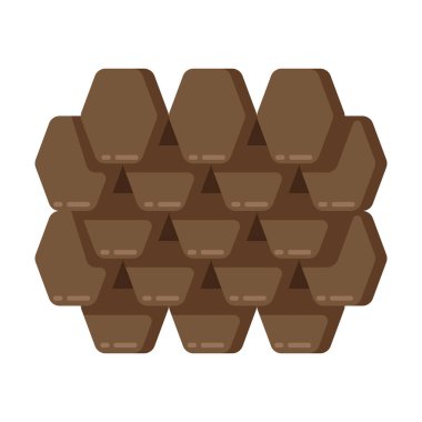 İnşaat için çatı kiremitleri. İnşaat ve yenileme için endüstriyel ürün. Dükkan ve depo için basit bir nesne.