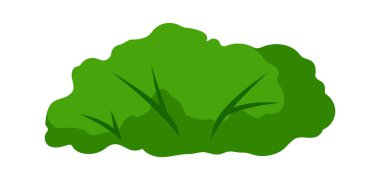 Çalı tasviri. Orman ya da park manzarası. Mevsimsel doğal görüntü.