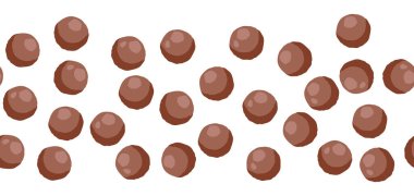 Kahvaltılık gevrek kalıbı. Sağlıklı ve sağlıklı yiyeceklerin görüntüsü.