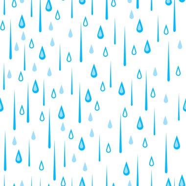 Yağmurda pürüzsüz desen. Yağmur damlalarıyla biçimlendirilmiş arkaplan. Yağmurlu hava.