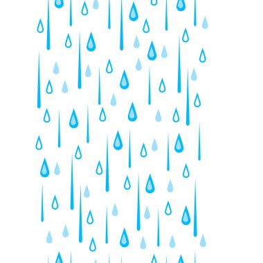 Yağmurda pürüzsüz desen. Yağmur damlalarıyla biçimlendirilmiş arkaplan. Yağmurlu hava.