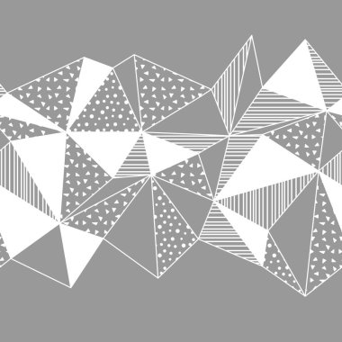 Origami tarzında desen. Soyut geometrik arkaplan. Tek renkli resim.