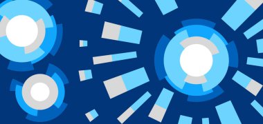 Soyut geometrik arkaplan. Tasarım için dinamik illüstrasyon. Geometrik şekiller.