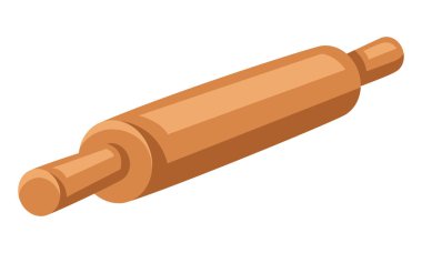 Merdanenin yansıması. Yemek tarifi ve menü ögesi için biçimlendirilmiş fırın nesnesi.