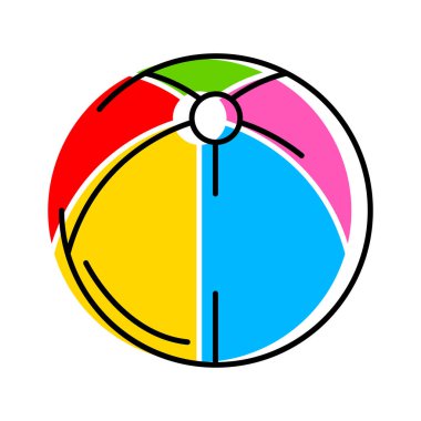 Topun yansıması. Tatil ya da yolculuk malzemesi. Biçimlendirilmiş nesne.