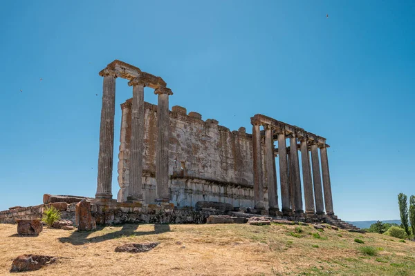 Templo Zeus Antigua Ciudad Aizanoi Kutahya Turquía —  Fotos de Stock