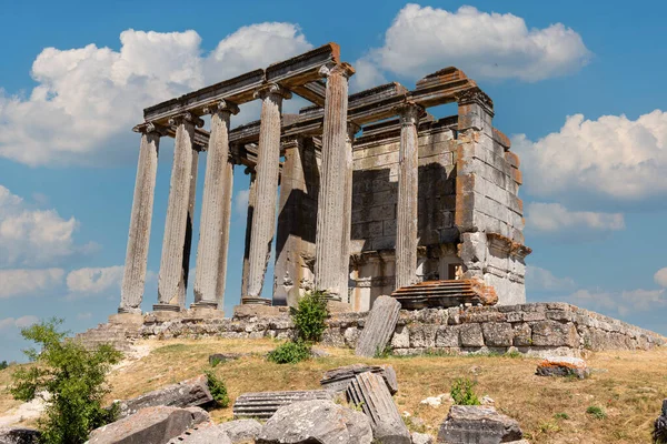 Zeusz Templom Ősi Város Aizanoi Kutahya Törökország — Stock Fotó