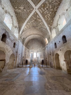 Antalya, Türkiye - 19 Temmuz 2023: Demre Turkey, St. Nicholas Kilisesi