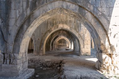 Incirhan Caravanserai, built by Giyaseddin Keykubad Bin Keyhusrev, located on the Antalya Burdur road clipart