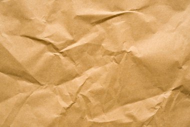 Tüm çerçeveyi kaplayan buruşmuş geri dönüştürülmüş kağıt arkaplan