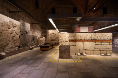 Ankara, Türkiye - 10 Mayıs 2025: Ankara Anadolu Medeniyetler Müzesi. Türkçe adı Anadolu Medeniyetleri Muzesi