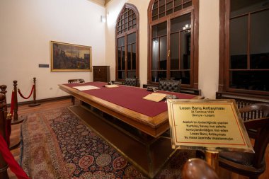 Ankara, Türkiye - 10 Mayıs 2025: Birinci Türk Büyük Millet Meclisi ve Bağımsızlık Savaşı Müzesi