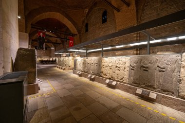 Ankara, Türkiye - 10 Mayıs 2025: Ankara Anadolu Medeniyetler Müzesi. Türkçe adı Anadolu Medeniyetleri Muzesi