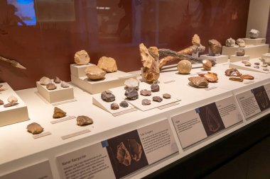 Ankara, Türkiye - 10 Mayıs 2025: Ankara Anadolu Medeniyetler Müzesi. Türkçe adı Anadolu Medeniyetleri Muzesi