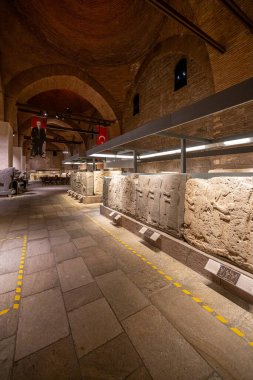 Ankara, Türkiye - 10 Mayıs 2025: Ankara Anadolu Medeniyetler Müzesi. Türkçe adı Anadolu Medeniyetleri Muzesi