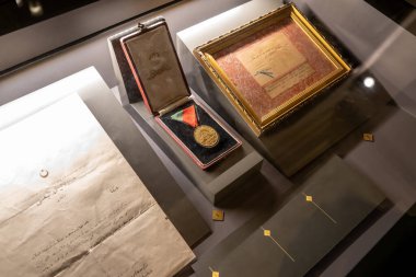 Ankara, Türkiye - 10 Mayıs 2025: Birinci Türk Büyük Millet Meclisi ve Bağımsızlık Savaşı Müzesi