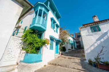 Marmaris 'in Kale ilçesindeki geleneksel Osmanlı evleri