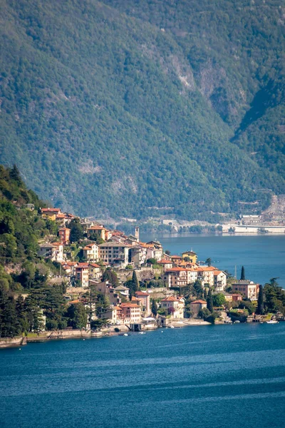 Stadtbild Von Torrigia Südwestlichen Ufer Des Comer Sees Italien — Stockfoto