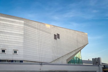 İçerideki çok amaçlı arena Wiener Stadthalle, Viyana, Avusturya