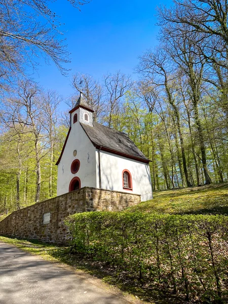 Antonius Kapelle Wierschem Bei Burg Eltz Frühling — Stockfoto