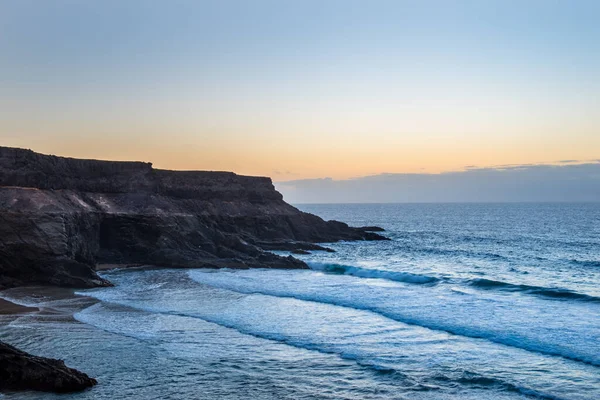 Praia Los Molinos Fuerteventura Ilhas Canárias Verão 2020 — Fotografia de Stock