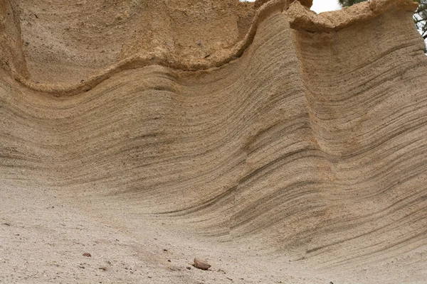 花式岩石地层 Paisaje 农历特内里费岛 加那利群岛西班牙 — 图库照片