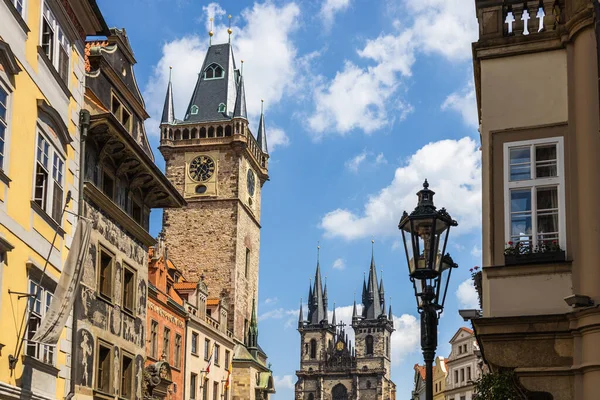 Věž Pražských Orlojů — Stock fotografie