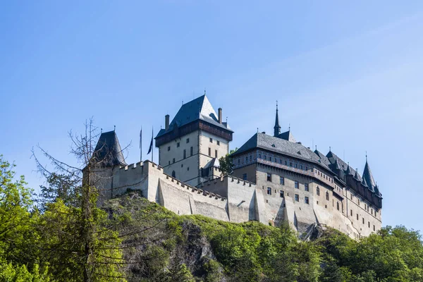 Castelo Gótico Real Karlstejn República Checa — Fotografia de Stock