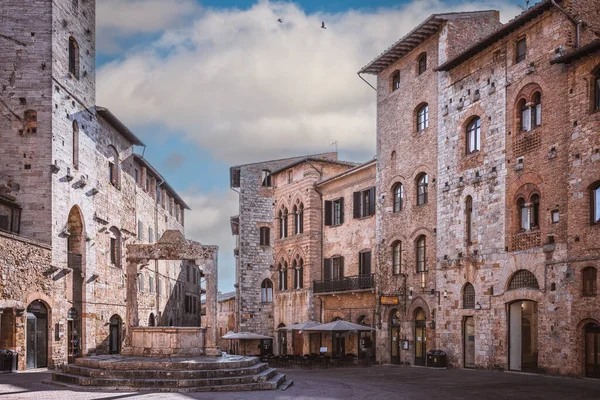 Staré Kamenné Místo Itálii — Stock fotografie
