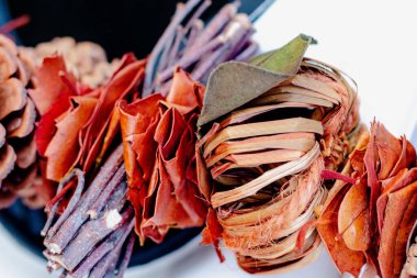 Desenli Aksanlı Mevsimsel Sonbahar Potpurisi