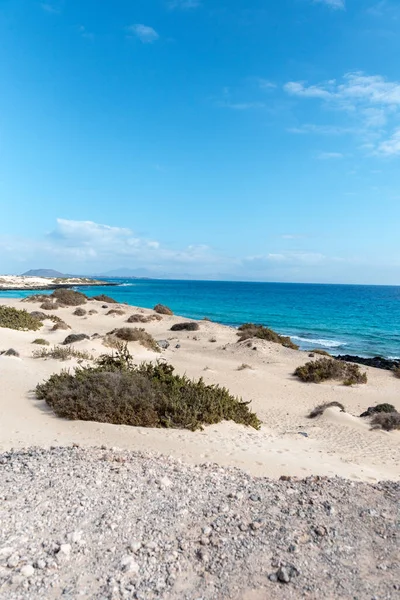 Parque Natural Dunas Corralejo Fuerteventura España Otoño 2020 — Foto de Stock