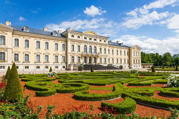 Rundale Palace Palace Made Baroque Style Pilsrundale Latvia July 2022 — ストック写真